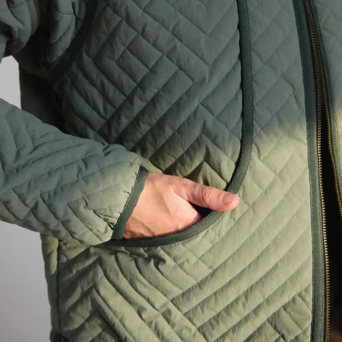 Women's Primaloft Liner Jacket Agave/Urban Chic - Image 8