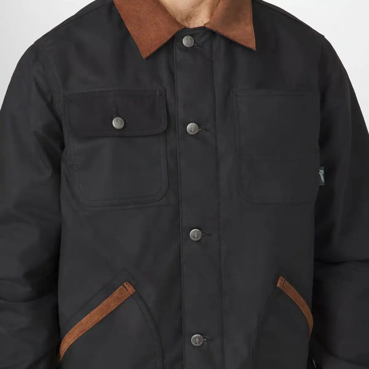 Danner Shipyard Waxed Jacket Black/Bison - Image 4