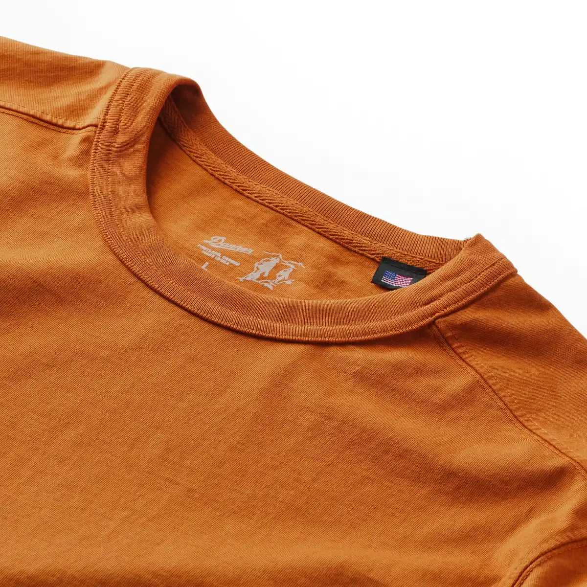 Danner 10.5oz Heavy Weight Long Sleeve Tee Glazed Ginger - Image 6