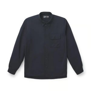 Men's Summer Wool LS Trail Shirt Dark Navy