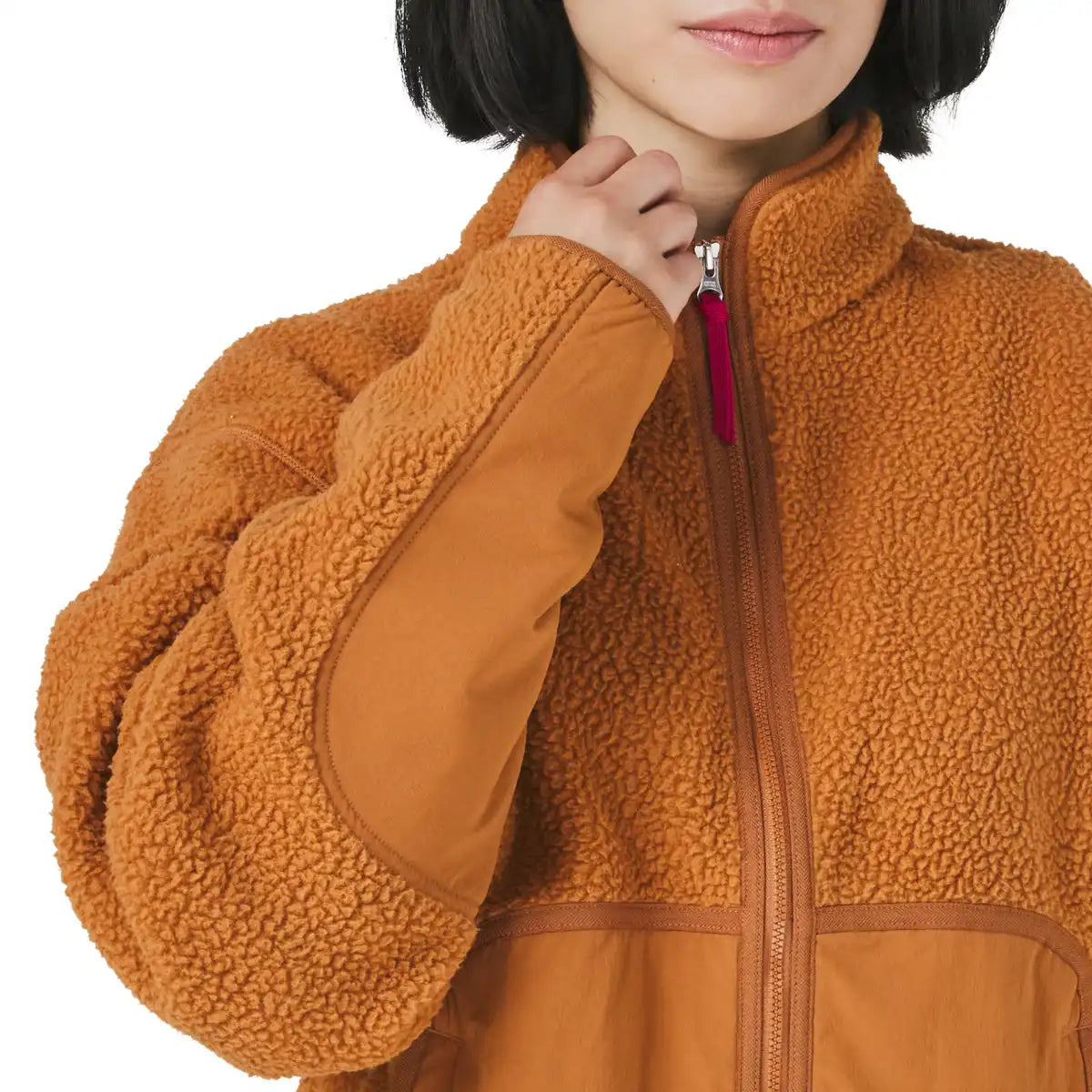 Wolf Creek Sherpa Jacket Glazed Ginger - Image 4