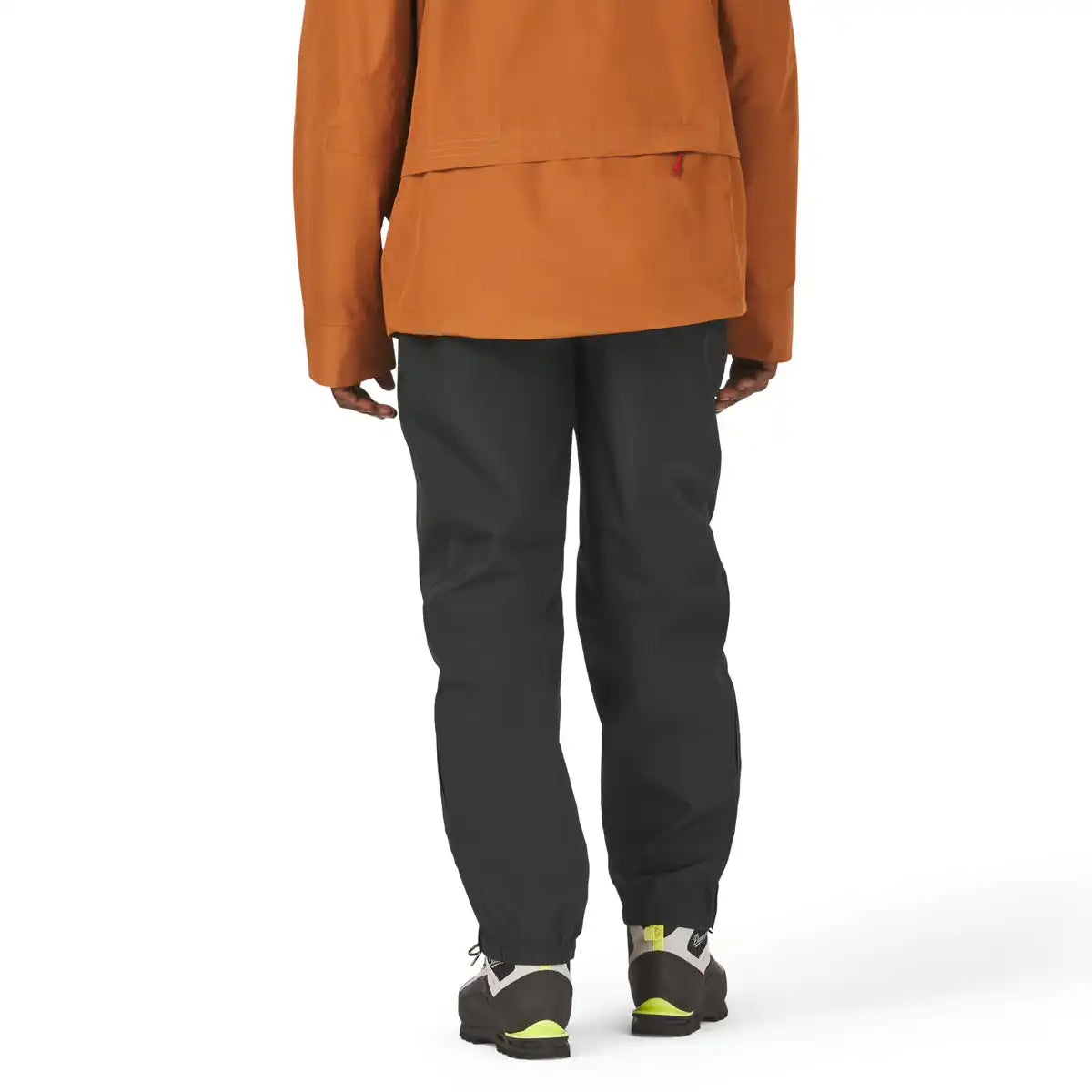 Cascade Crest Packable 3L GTX Rain Pants Black - Image 4