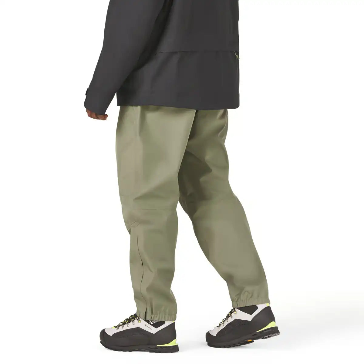 Cascade Crest Packable 3L GTX Rain Pants Dusty Olive - Image 3