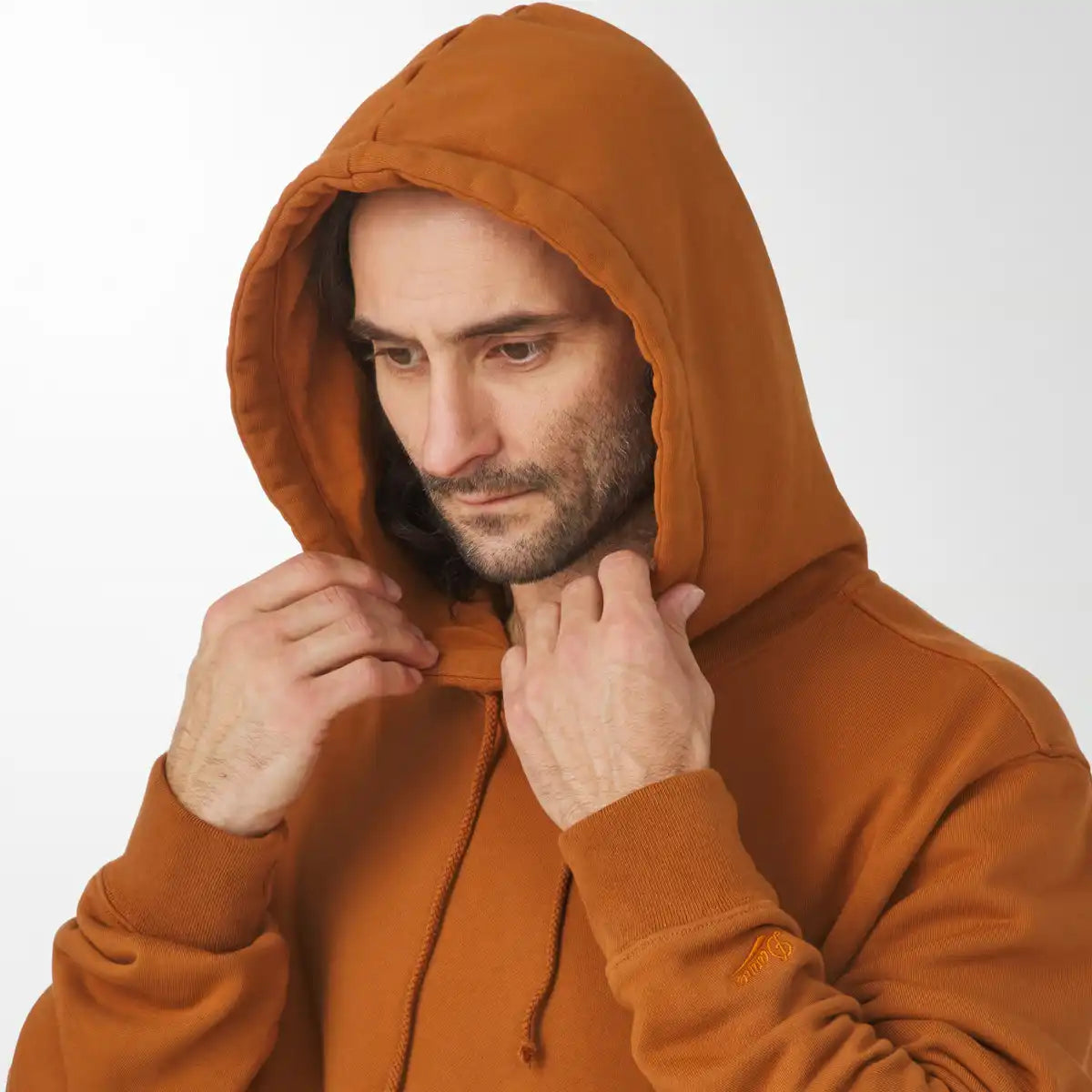 Danner 22oz Heavy Weight Hoodie Glazed Ginger - Image 4