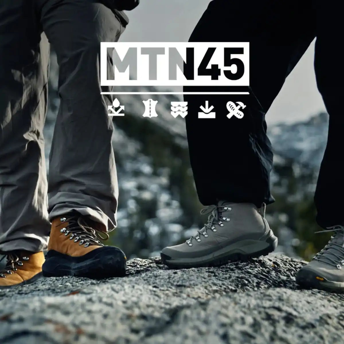 Men's MTN45 Mid GTX Jet Black - Image 8