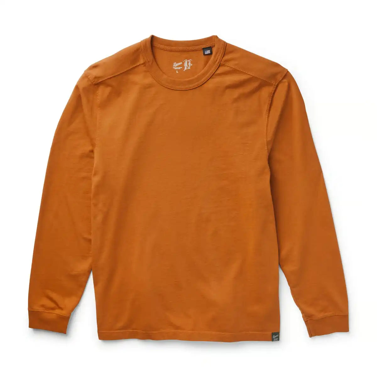 Danner 10.5oz Heavy Weight Long Sleeve Tee Glazed Ginger - Image 5