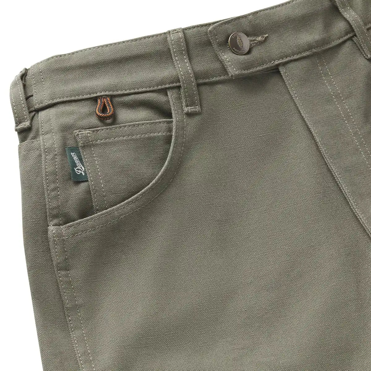 Women's Hawthorne Double Knee Pants Duck Canvas Olive - Image 2