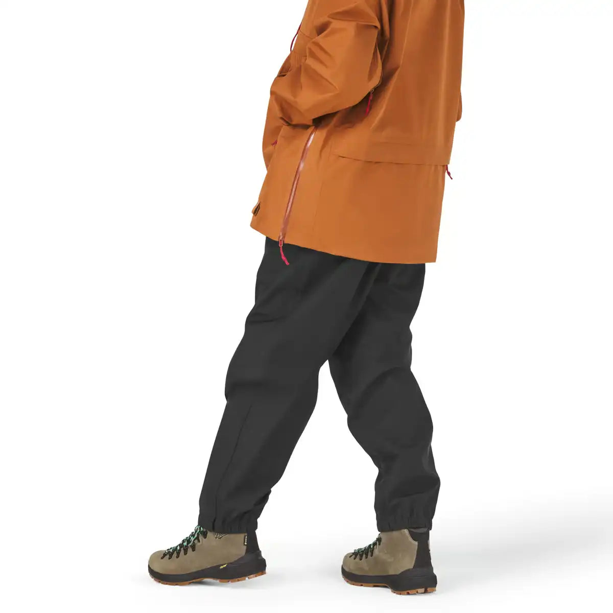 Cascade Crest Packable 3L GTX Rain Pants Black - Image 3