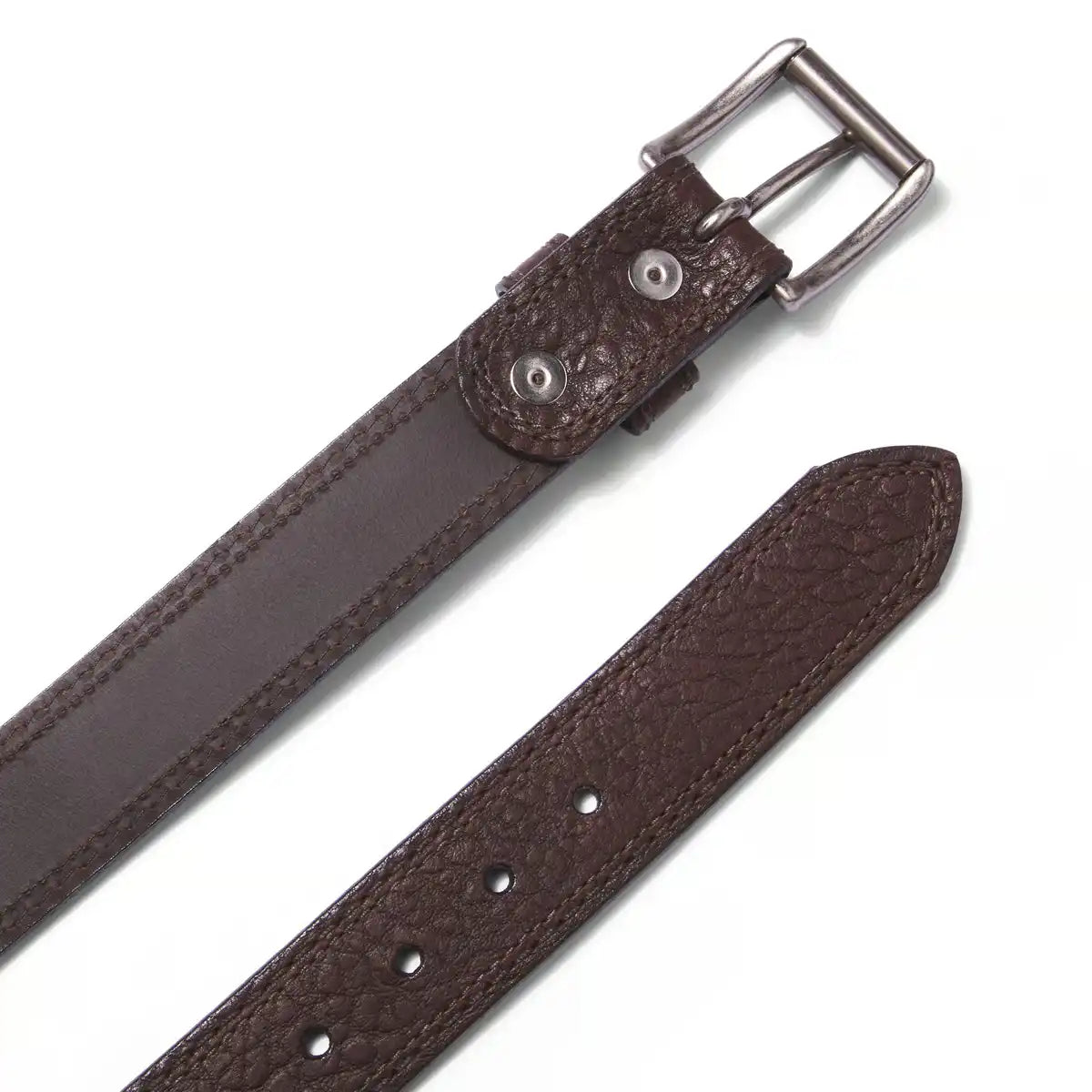 Danner Navajo Belt - Brown w/ Nickel - Image 2