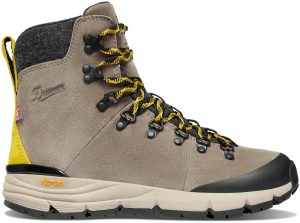 Women's Arctic 600 Side-Zip 7 Driftwood/Yellow 200G
