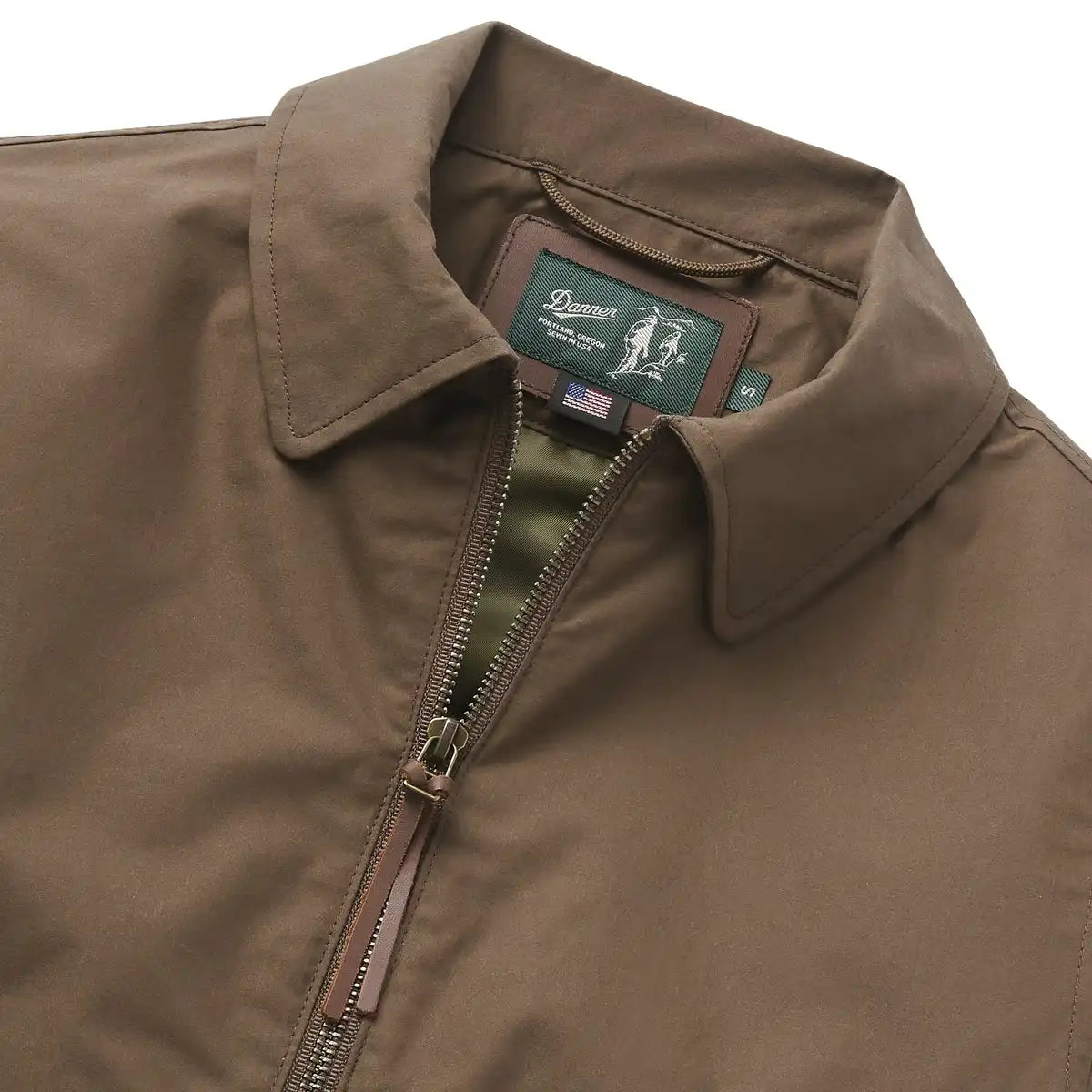 Women's Waxed Primaloft Coaches Jacket Brown - Image 2