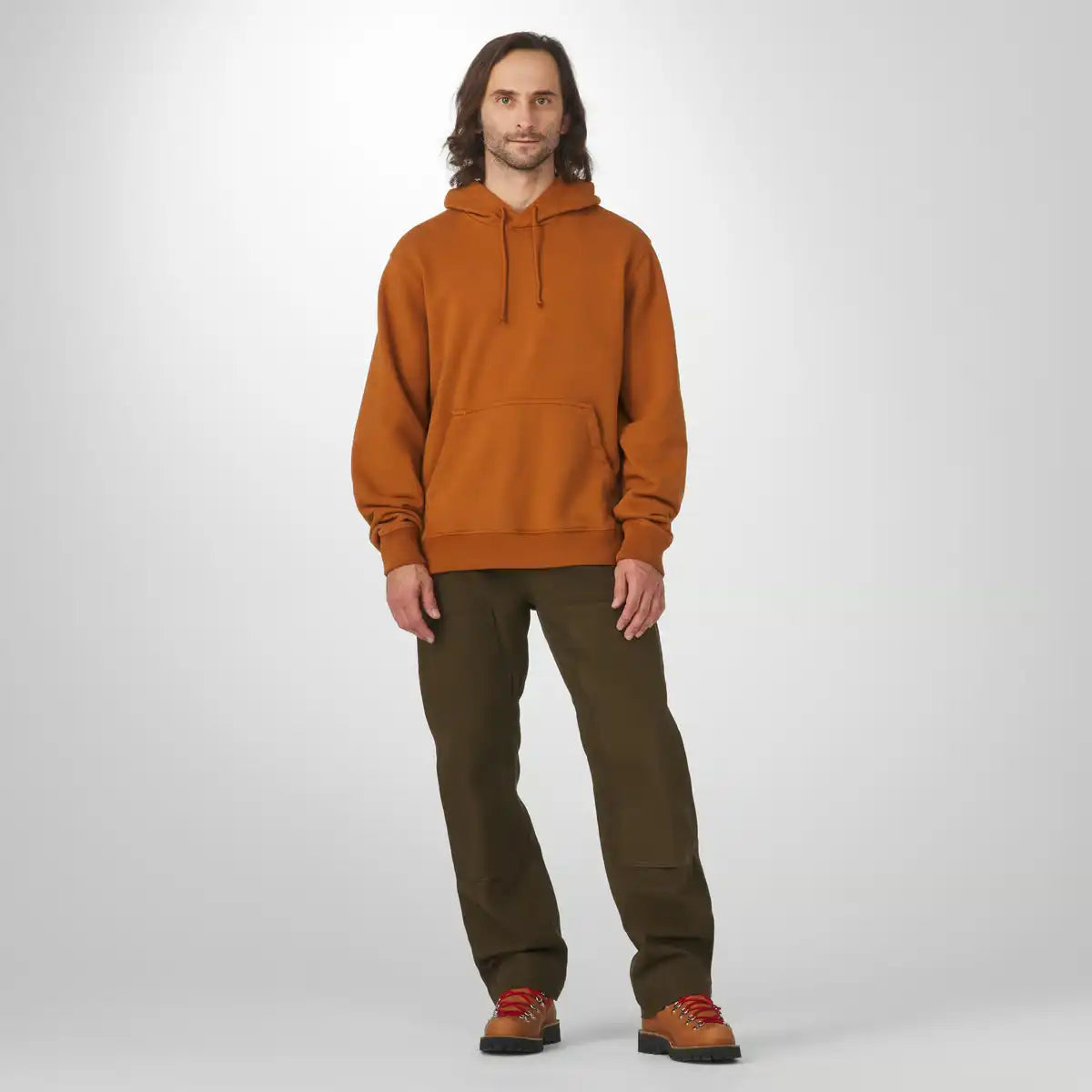 Danner 22oz Heavy Weight Hoodie Glazed Ginger - Image 3