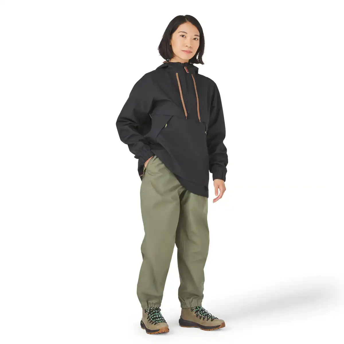 Cascade Crest Packable 3L GTX Rain Pants Dusty Olive - Image 6